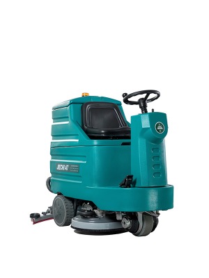 dual brush floor scrubber