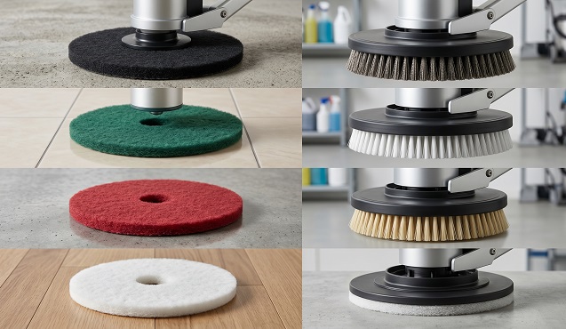 Floor Scrubber Brush Types